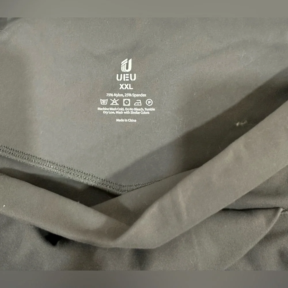 NWT. UEU‎ Elastic High Waist Leggings Flare  Fitness Pants For Women Size XXL